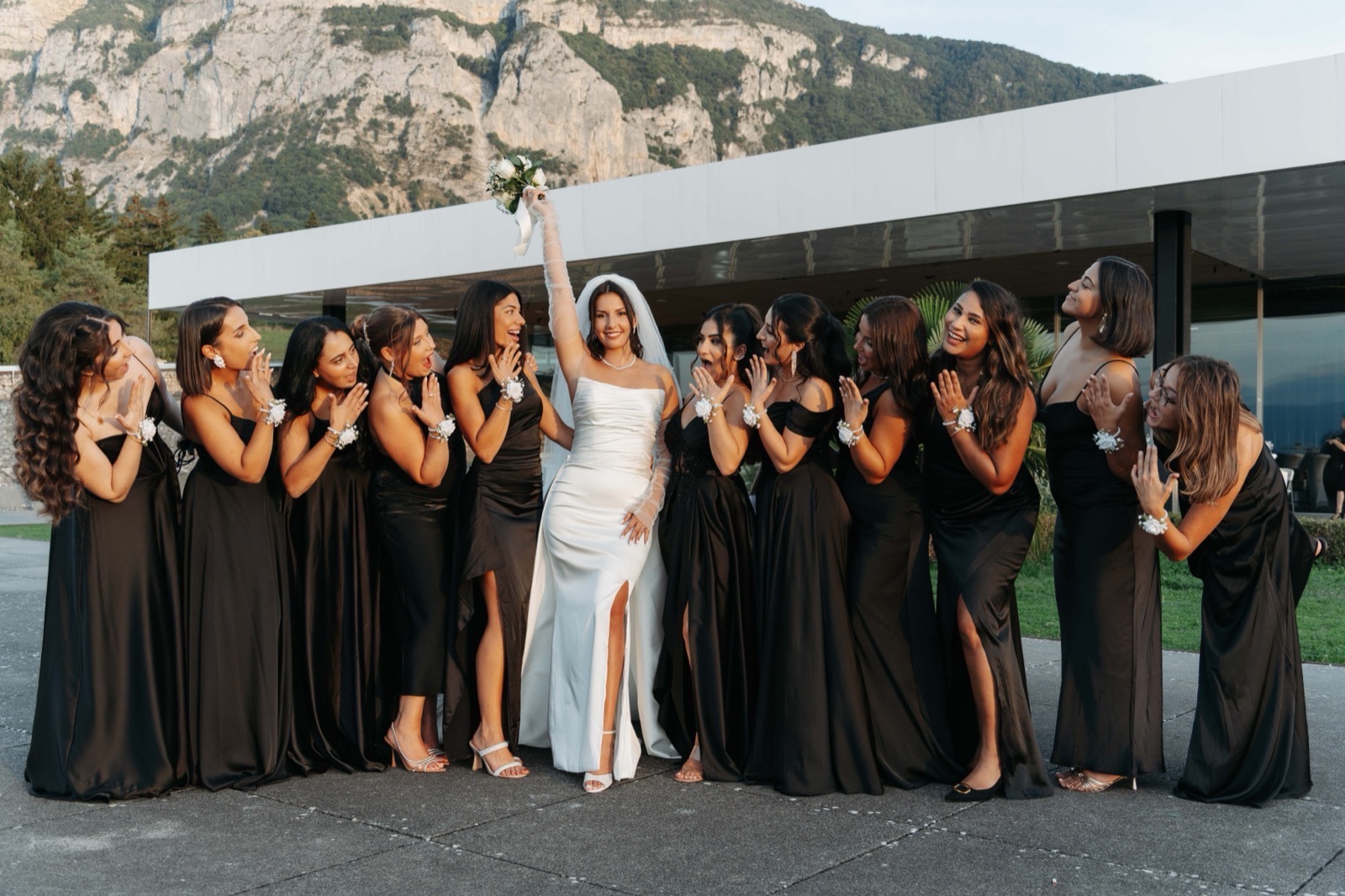 Bahar & Asso — La mariée et ses demoiselles