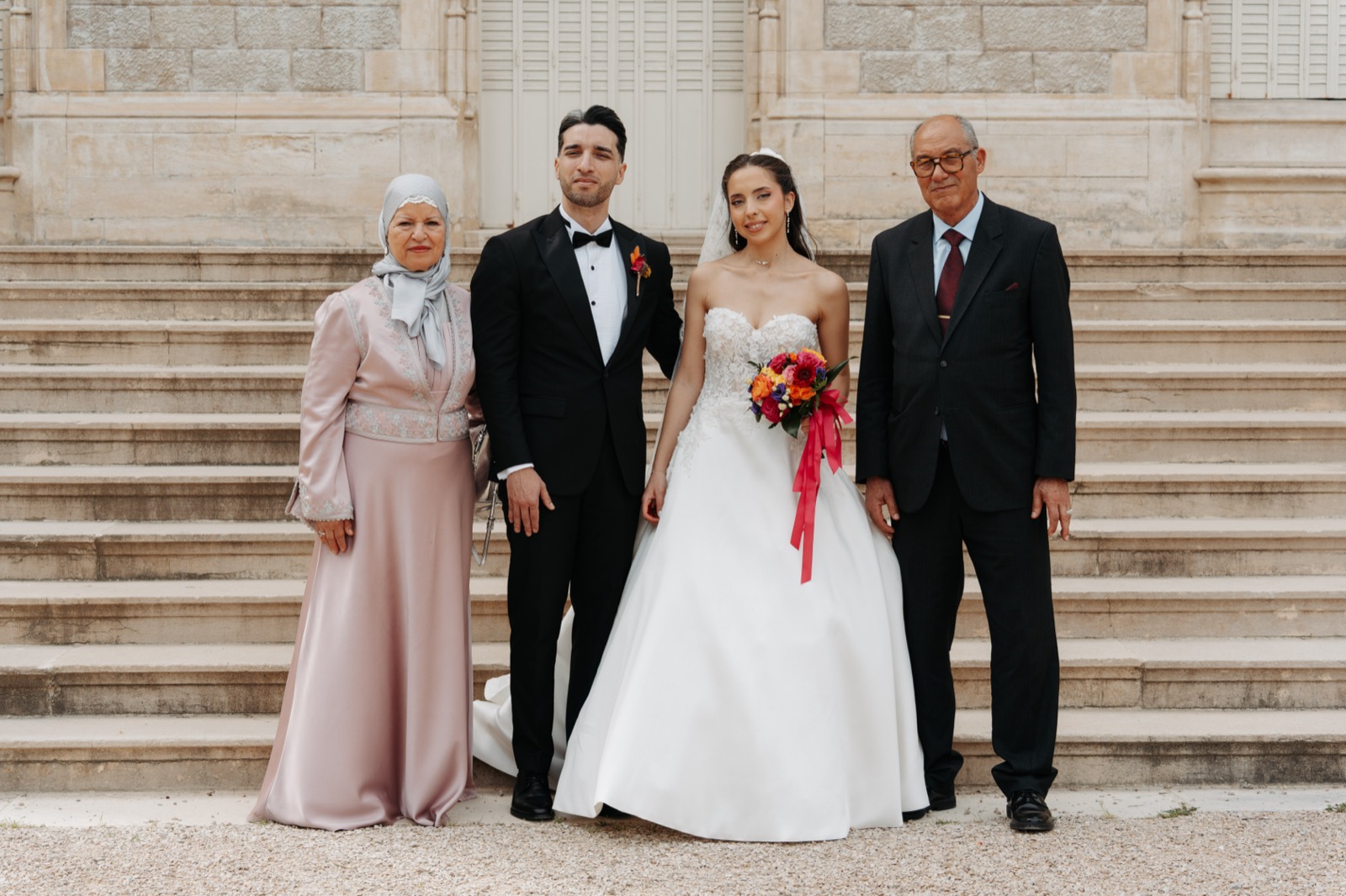 Lyna & Nabil — Photo de famille